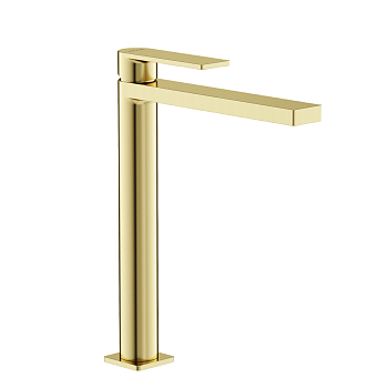 Смеситель для раковины Studio, брашированное золото, PVD покрытие SC9016BG