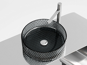 Умывальник чаша накладная круглая CN6060