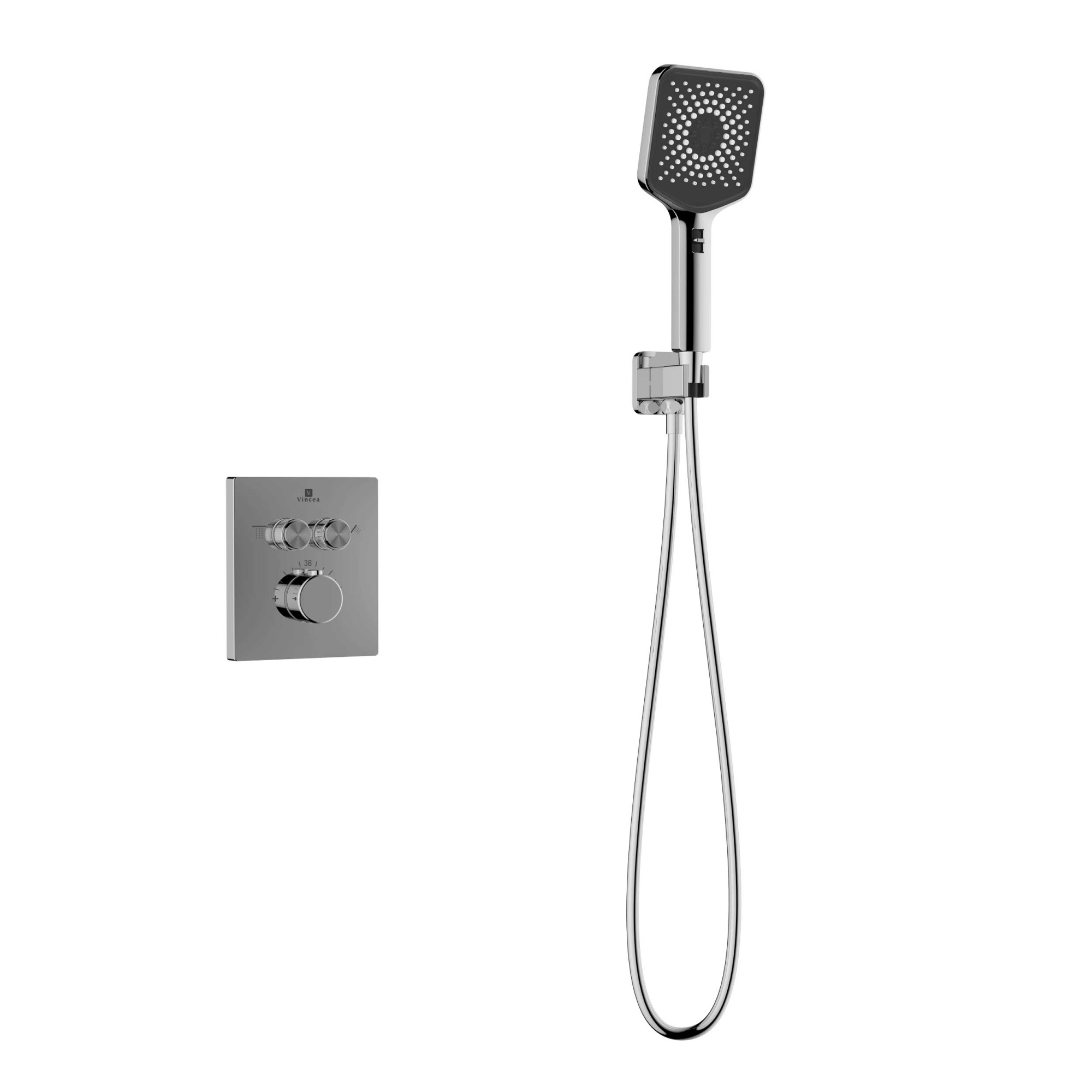 Душевая система Vincea Inspire VSFW-3I21MT4CH встраиваемая в стену цвет хром