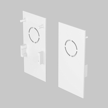 Заглушка торцевая 2 шт. Exility накладной белый Maytoni TRA034EC-41W