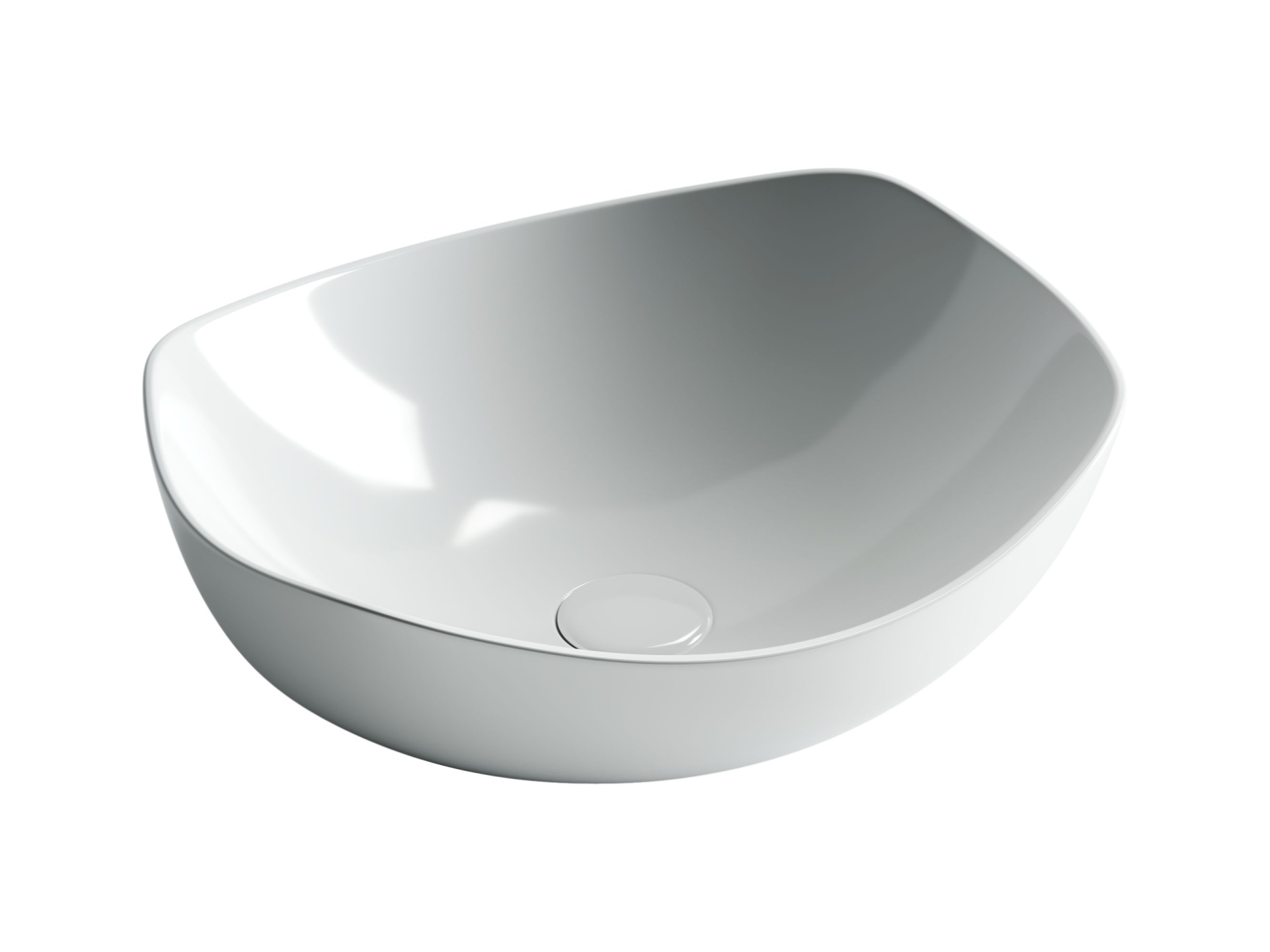 Умывальник чаша накладная овальная CN5017