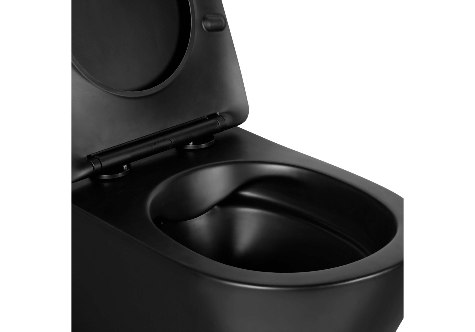 Унитаз подвесной безободковый Aquatek ЕВРОПА AQ1901-MB 525*360*320 с сиденьем Soft Close